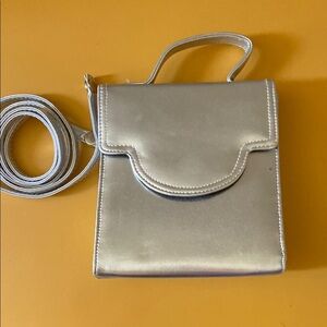 Elegant Silver Women's Bag